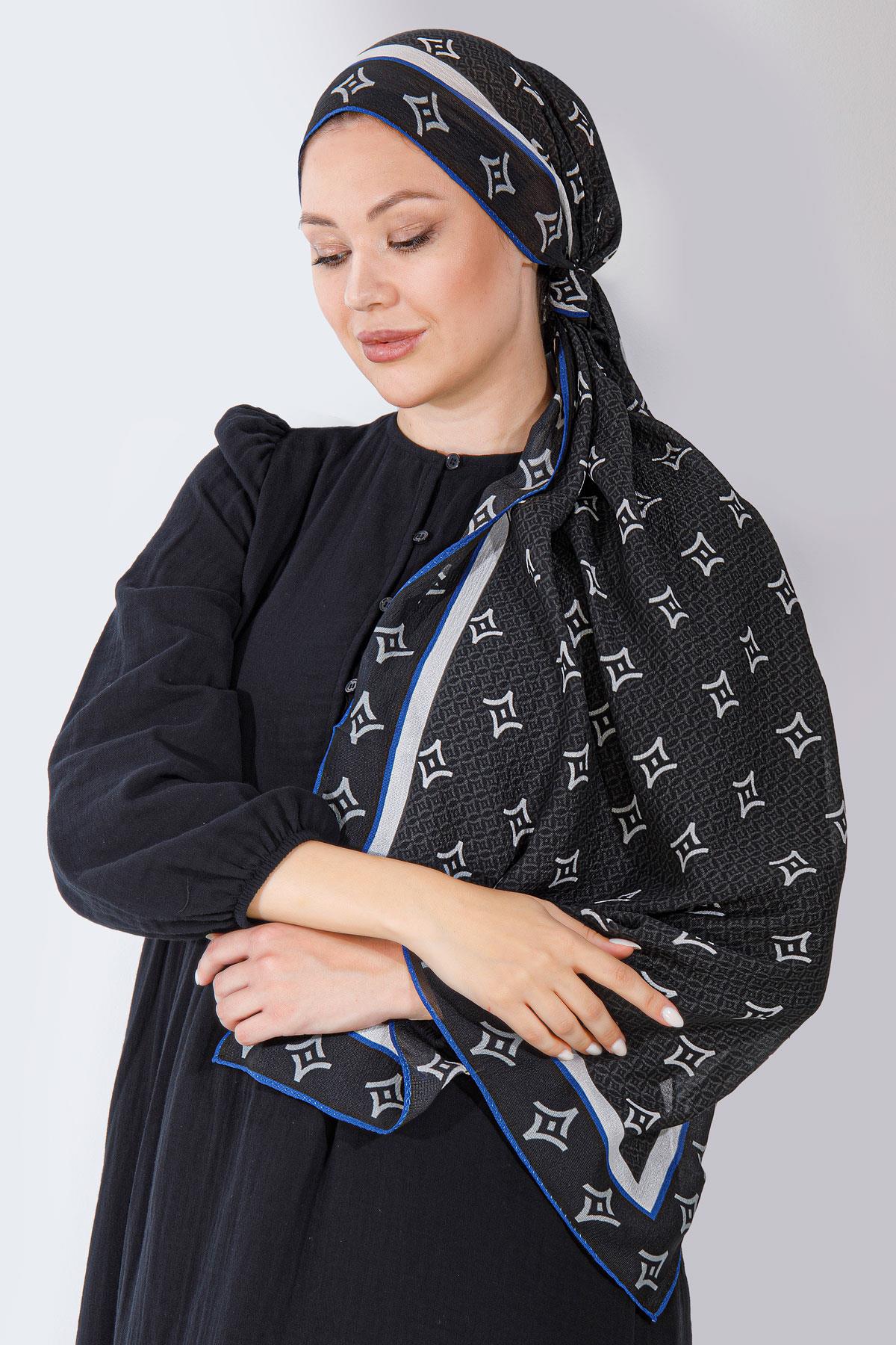 FENZA logo siyah şal